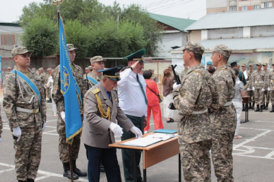 Будущие военные специалисты приняли присягу в Алматы