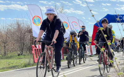 Открытие летнего велосезона прошло в столице в рамках экоакции &laquo;Таза Қазақстан&raquo;