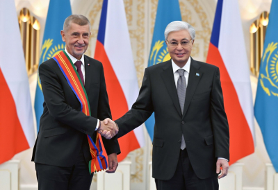 Касым-Жомарт Токаев наградил Андрея Бабиша орденом &laquo;Достық&raquo; І степени