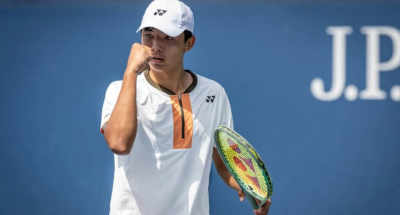 17-летний Зангар Нурланулы пробился в четвертьфинал юниорского US Open