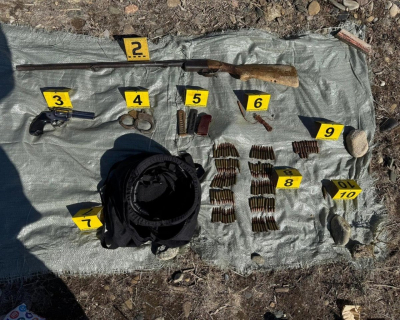 Спецоперации в 11 регионах: КНБ изъял огнемет, гранаты и автоматы