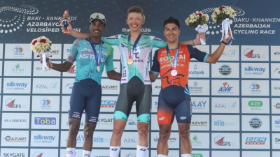 Гонщик XDS Astana Team стал вторым на этапе Баку-Ханкенди Азербайджан Тур